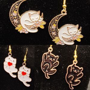 Cat Earrings